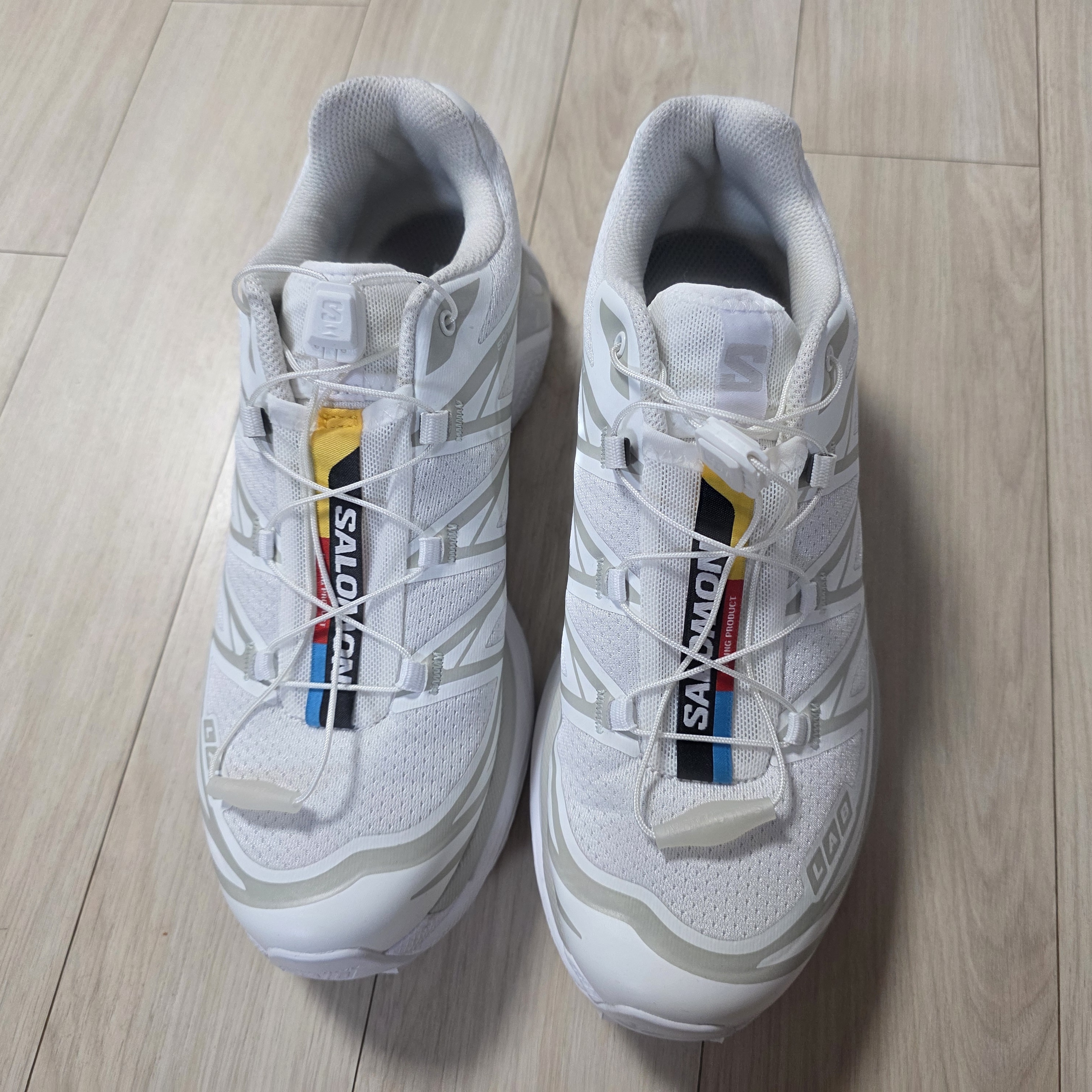 Salomon XT-6 ADV White 착용 스타일