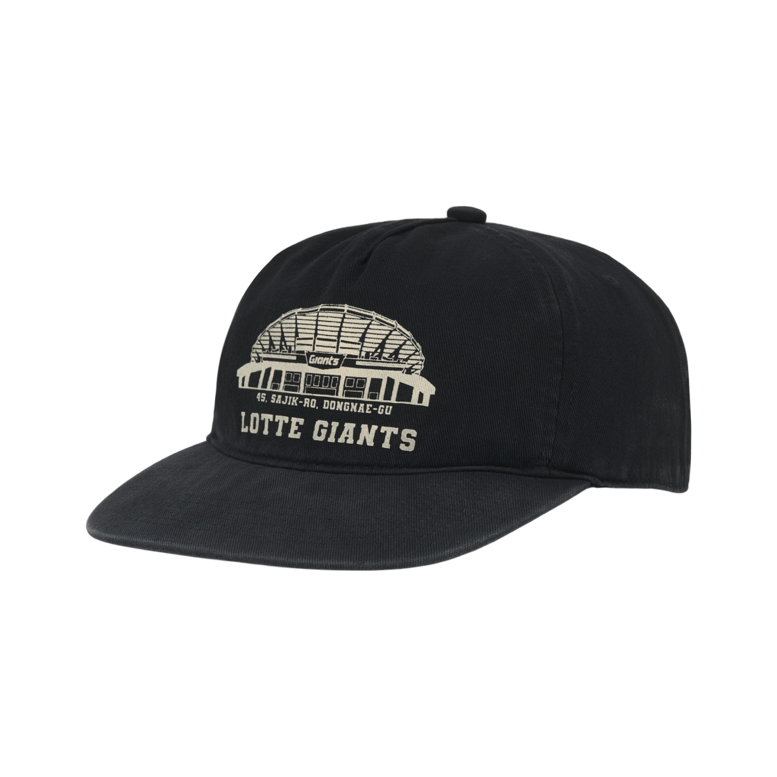 KBO 볼파크 볼캡 부산 롯데 자이언츠 블랙(KBO Ball Park Ball Cap Busan Lotte Giants Black)