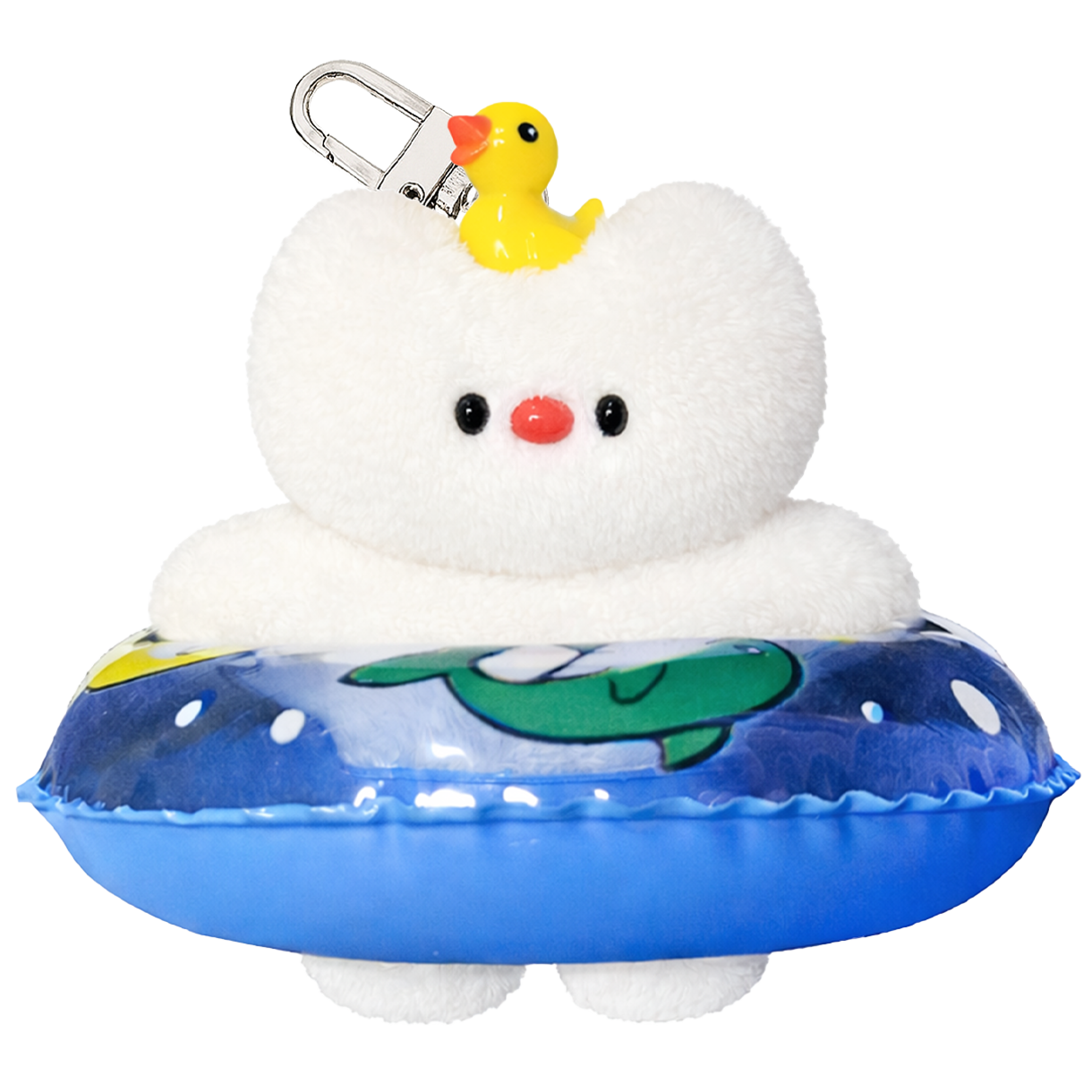 찌콩상점 핸드메이드 튜브오리 고앵 키링(ZZICONG STORE Handmade Tube Duck Cat Keyring)