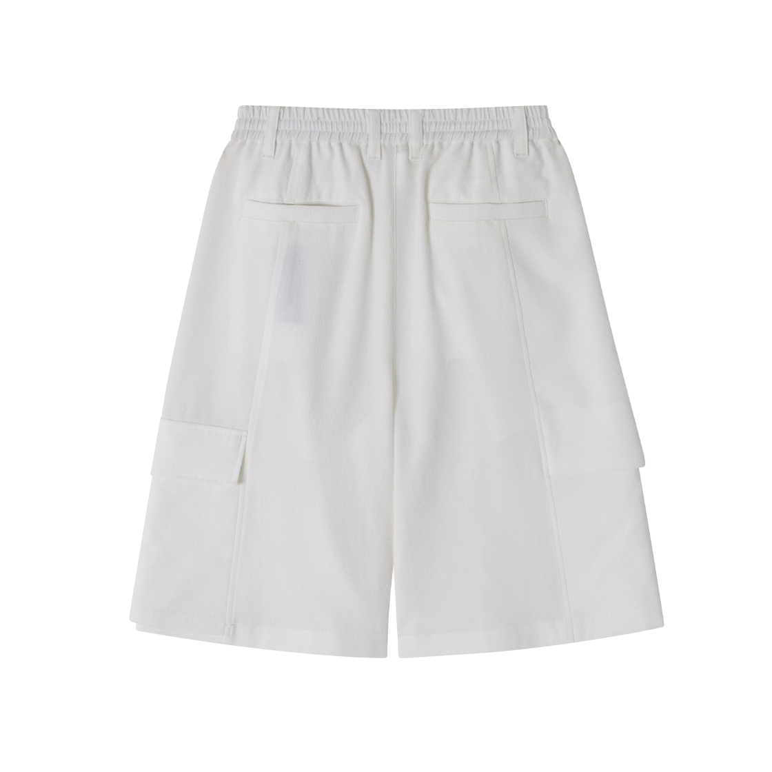 송지오 옴므 시그니처 버뮤다 팬츠 화이트(SONGZIO HOMME Signature Bermuda Pants White) - 2