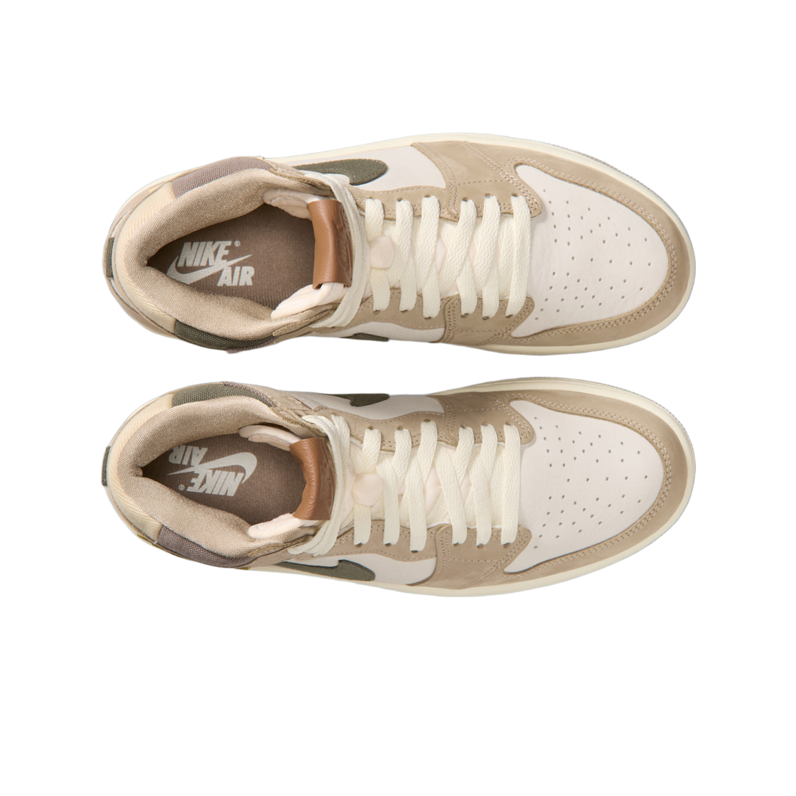 (W) 조던 1 레트로 하이 OG 카키 세일((W) Jordan 1 Retro High OG Khaki Sail) - 2