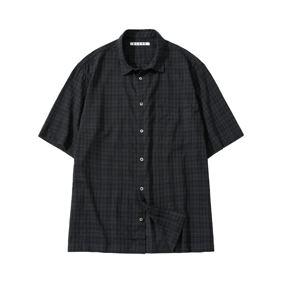 SBF2SH05W (W) Suare Women Airy Shadow Half Check Shirt