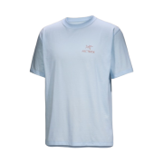 Arc'teryx Kragg SL Cotton Bird Word SS T-Shirt Alpine Blue Stone Red