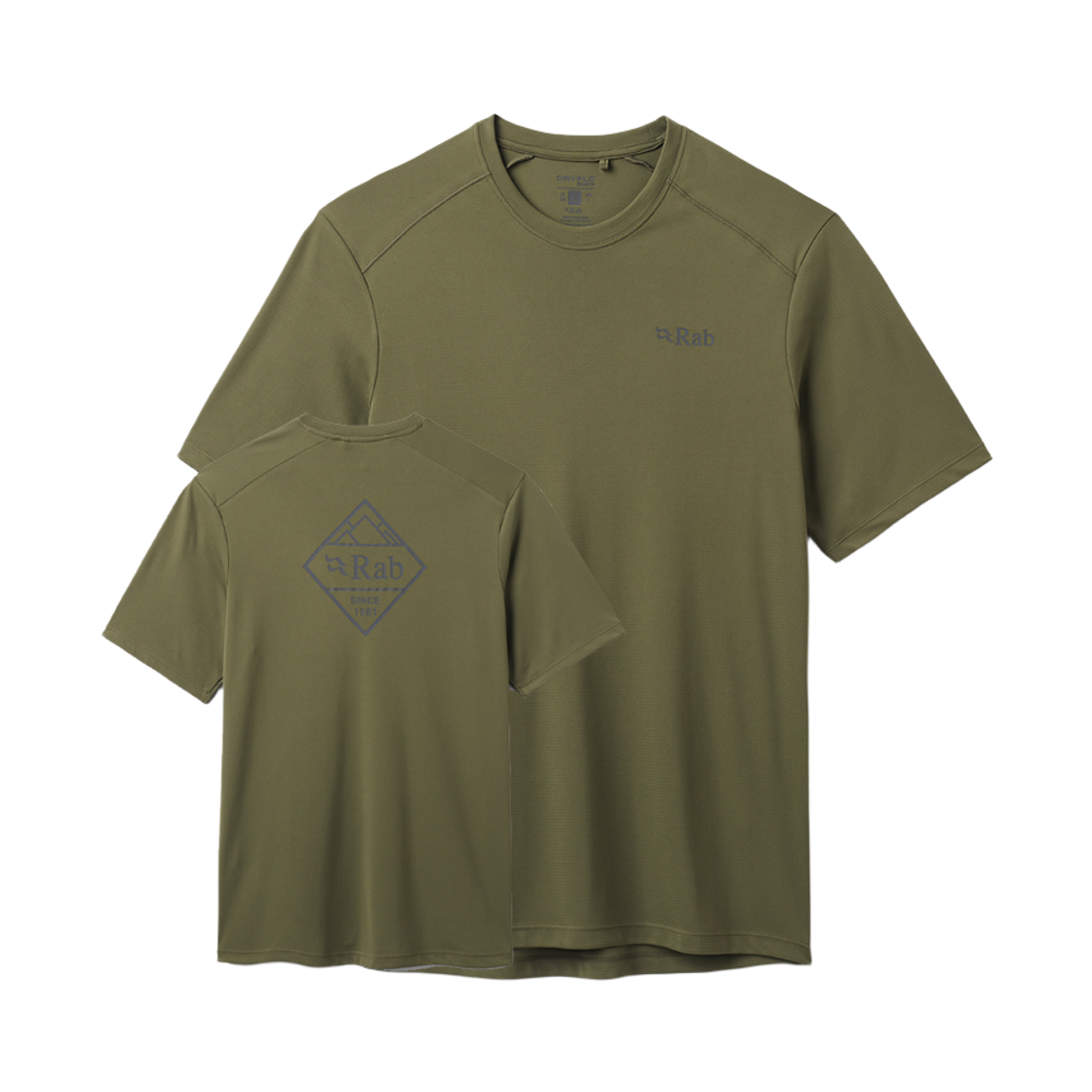 랩 포스 스탬프 티 올리브(Rab Force Stamp Tee Olive)