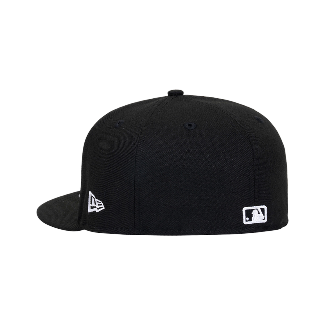뉴에라 MLB 뉴욕 양키스 베이직 피티드캡 블랙 화이트(New Era MLB New York Yankees Basic Fitted Cap Black White) - 2