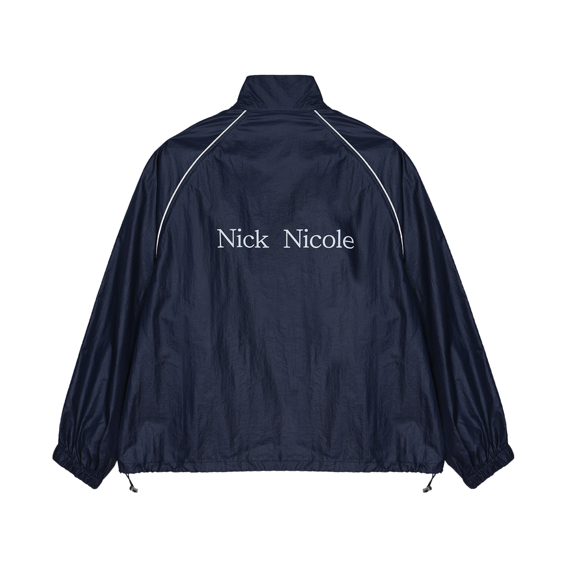 닉앤니콜 닉 니콜 오버사이즈 그루비 점퍼 네이비(NICK&NICOLE Nick Nicole Oversized Groovy Jumper Navy) - 2