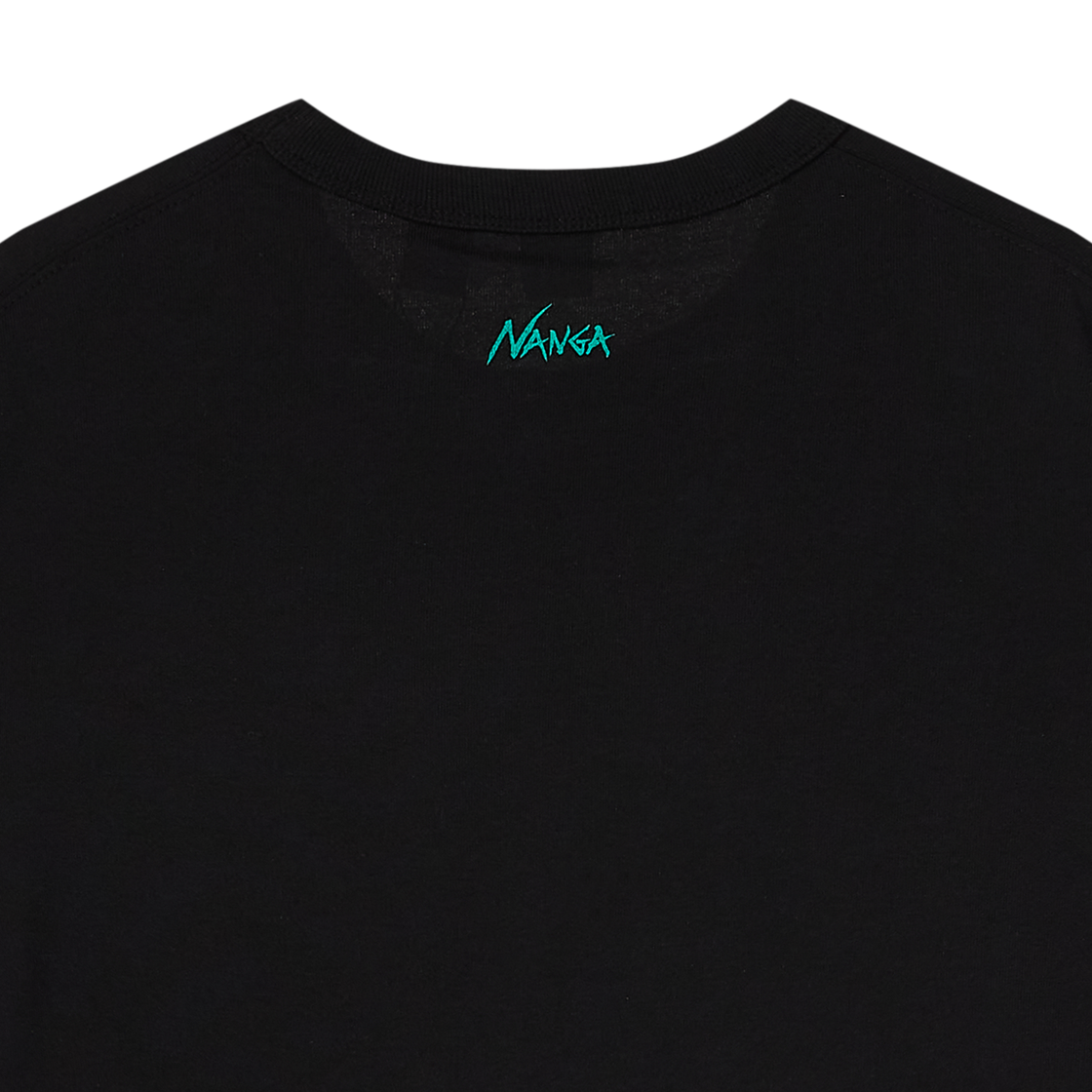 난가 에코 하이브리드 굿 브레스 티 블랙 - 26SS(Nanga Eco Hybrid Good Breath Tee Black - 26SS) - 4