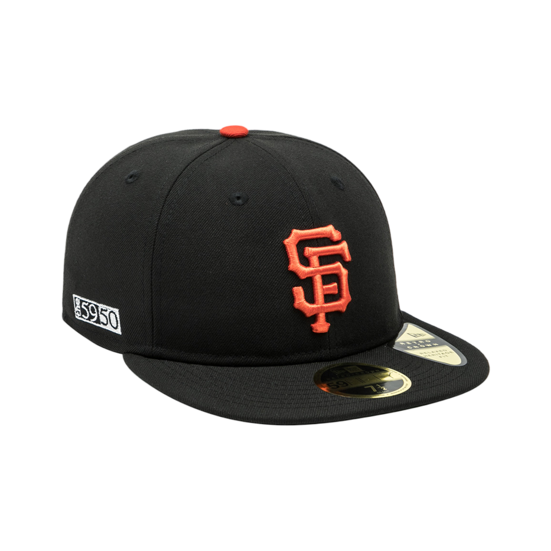 뉴에라 59피프티 데이 MLB 샌프란시스코 자이언츠 레트로 크라운 피티드캡 블랙(New Era 59Fifty Day MLB San Francisco Giants Retro Crown Fitted Cap Black) - 2