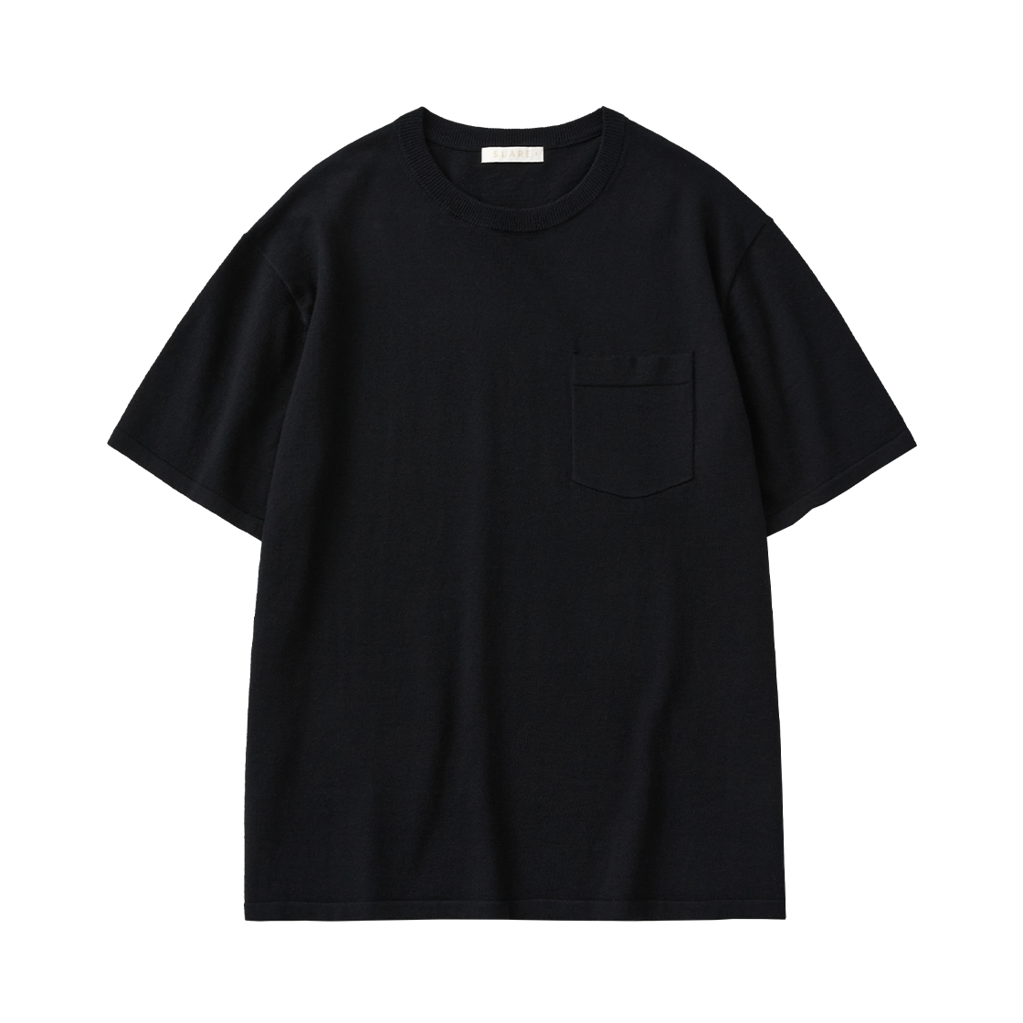 (우먼)코튼 썸머 울 보이 하프 니트 블랙((W) Suare Women Cotton Summer Wool Boy Half Knit Black) - 1