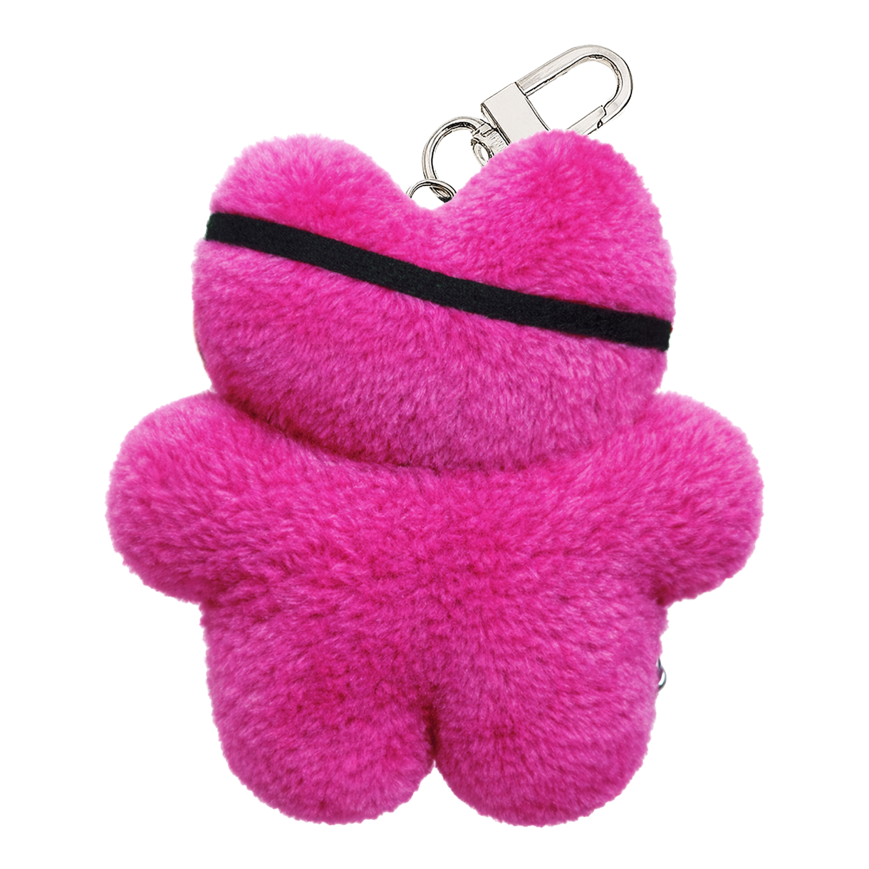 찌콩상점 핸드메이드 딥퍼플 고앵 키링(ZZICONG STORE Handmade Deep Purple Cat Keyring) - 2
