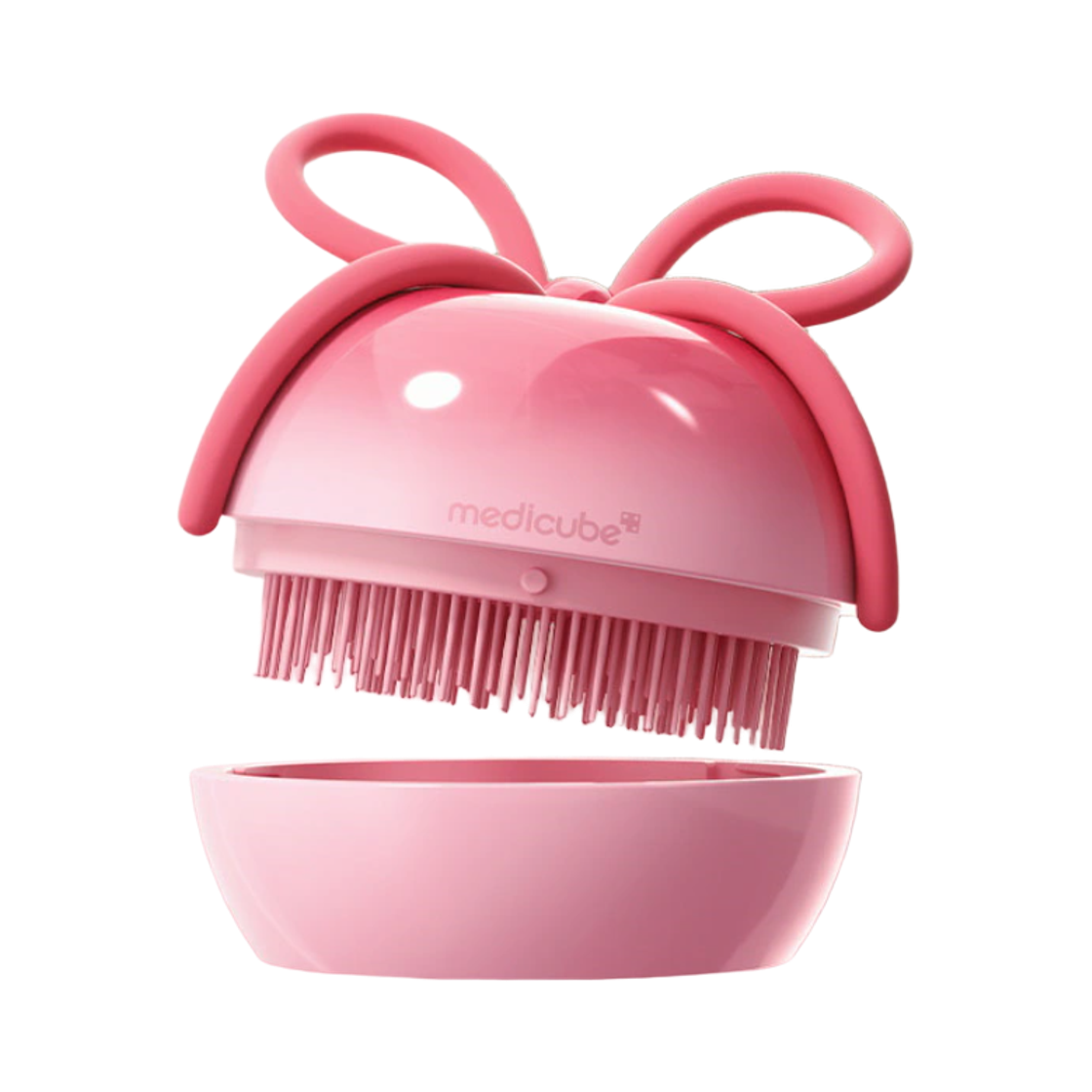 메디큐브 x 포에버 체리 리본 체리 글래스 헤어 브러시 핑크(Medicube x Forever Cherry Ribbon Cherry Glass Hair Brush Pink) - 2