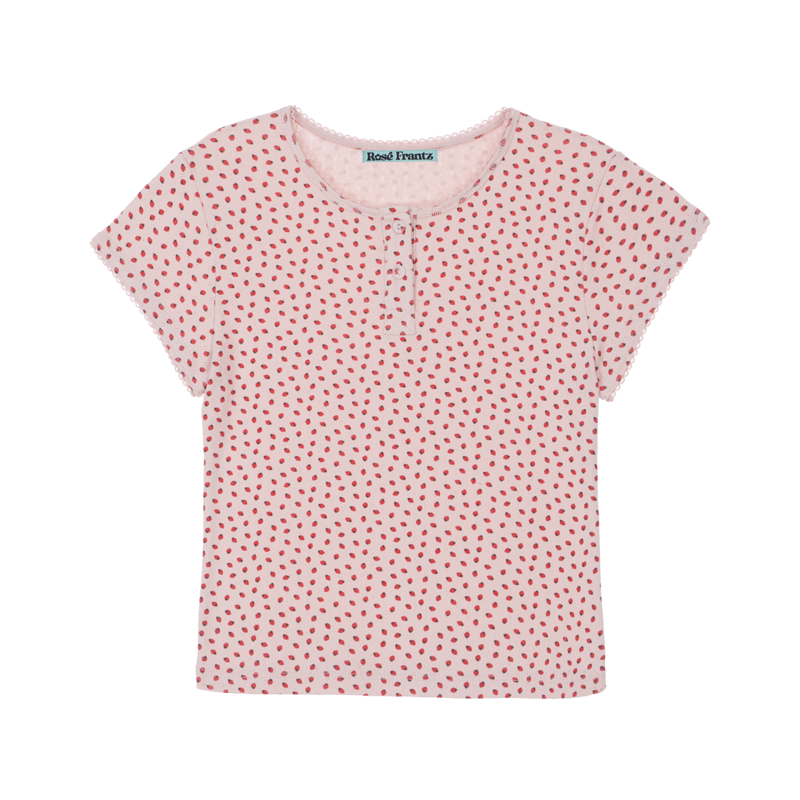 RS26UUD104PNK Rosefrantz Rose & Berry Lounge T-shirt [Pink]