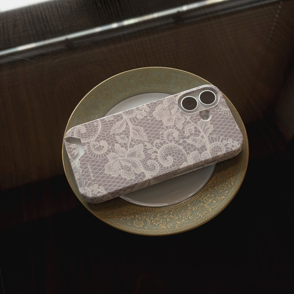비비블 하우스 카드수납 레이스 폰케이스(BIBIBL HOUSE Card Slot Lace Phone Case) - 2