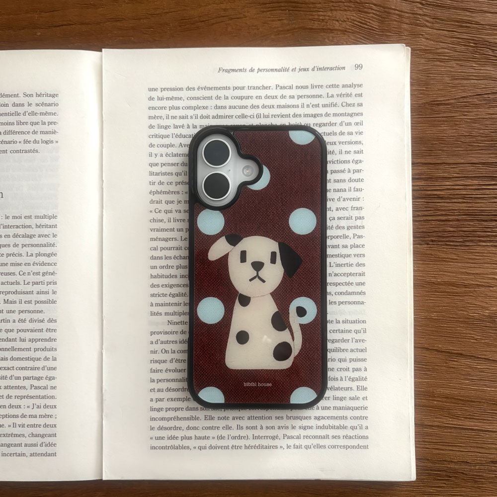 비비블 하우스 맥세이프 페이퍼 도그 폰케이스(BIBIBL HOUSE Magsafe Paper Dog Phone Case) - 2