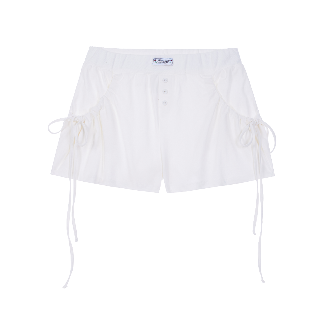 RS26UHP101IVR Rosefrantz Ribbon Flare Cargo Pants [Ivory]