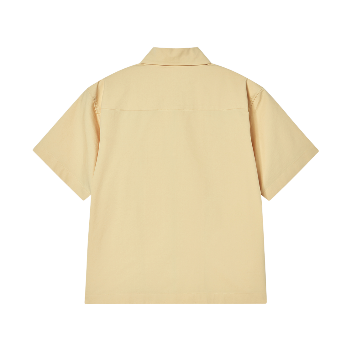엔 아카이브 럭스 가먼츠 페브릭 포켓 집업 셔츠 버터(N ARCHIVE Lux Garments Fabric Pocket Zip-Up Shirts Butter) - 2