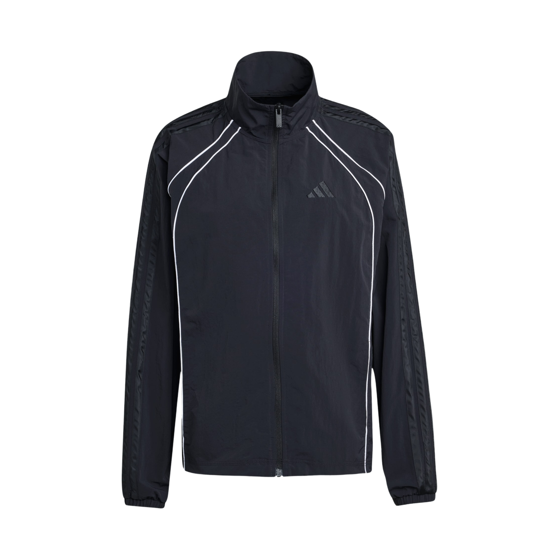 JZ6902 (W) Adidas Sportswear 3-Stripes Iconic Woven Track Top Black - KR Sizing
