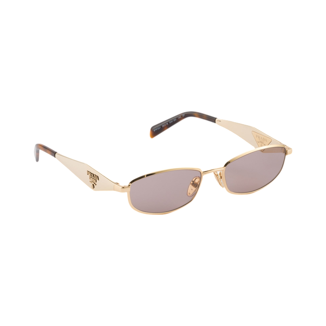 프라다 선글라스 프라다 로고 모브 렌즈(Prada Sunglasses with Prada Logo Mauve Lenses) - 2