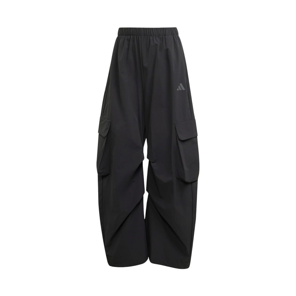 JM8442 (W) Adidas City Tech Parachute Cargo Pants Black - KR Sizing
