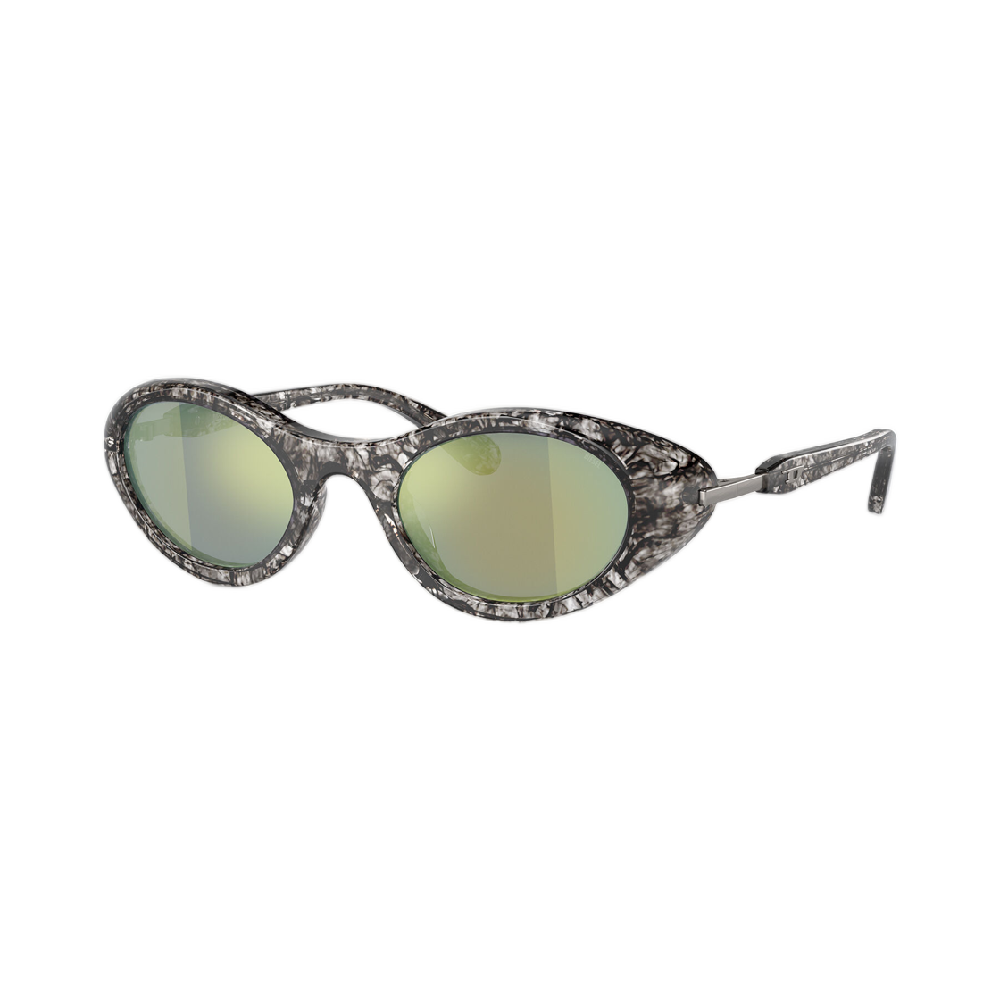 디젤 랩-어라운드 쉐입 선글라스 스모크 하바나 피콕(Diesel Wrap-Around Shape Sunglasses Smoke Havana Peacock) - 2