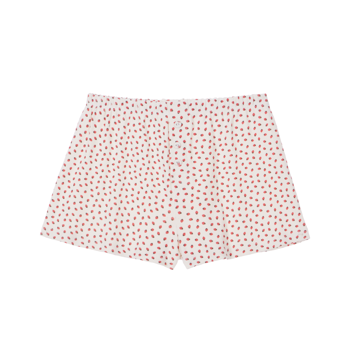 로제프란츠 로즈 앤 베리 라운지 쇼츠 아이보리(Rosefrantz Rose & Berry Lounge Shorts [Ivory]) - 1