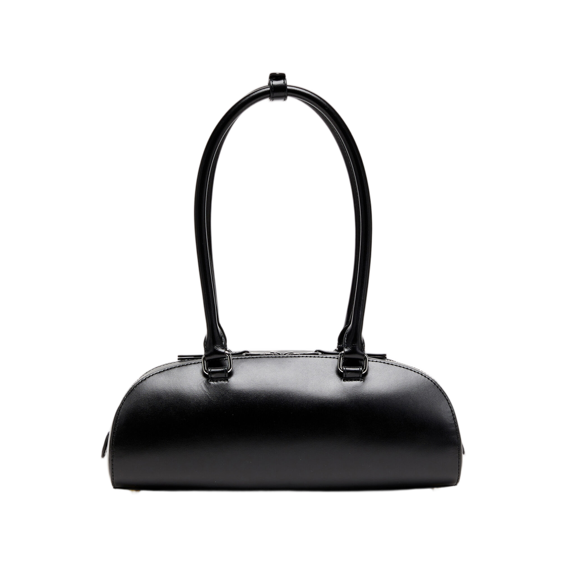 디젤 1DR 돔 이롱게이트 볼링백 레더 블랙(Diesel 1DR Dome Elongated Bowling Bag In Leather Black) - 2