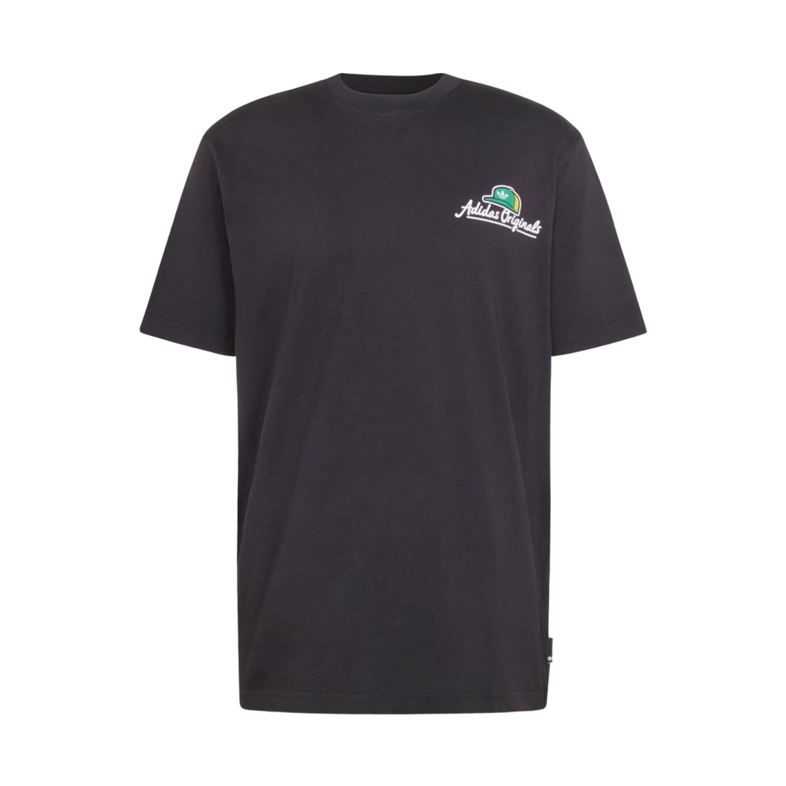 IA4467 Adidas Originals Loose Graphic Fresher 18 T-Shirt Black - KR Sizing
