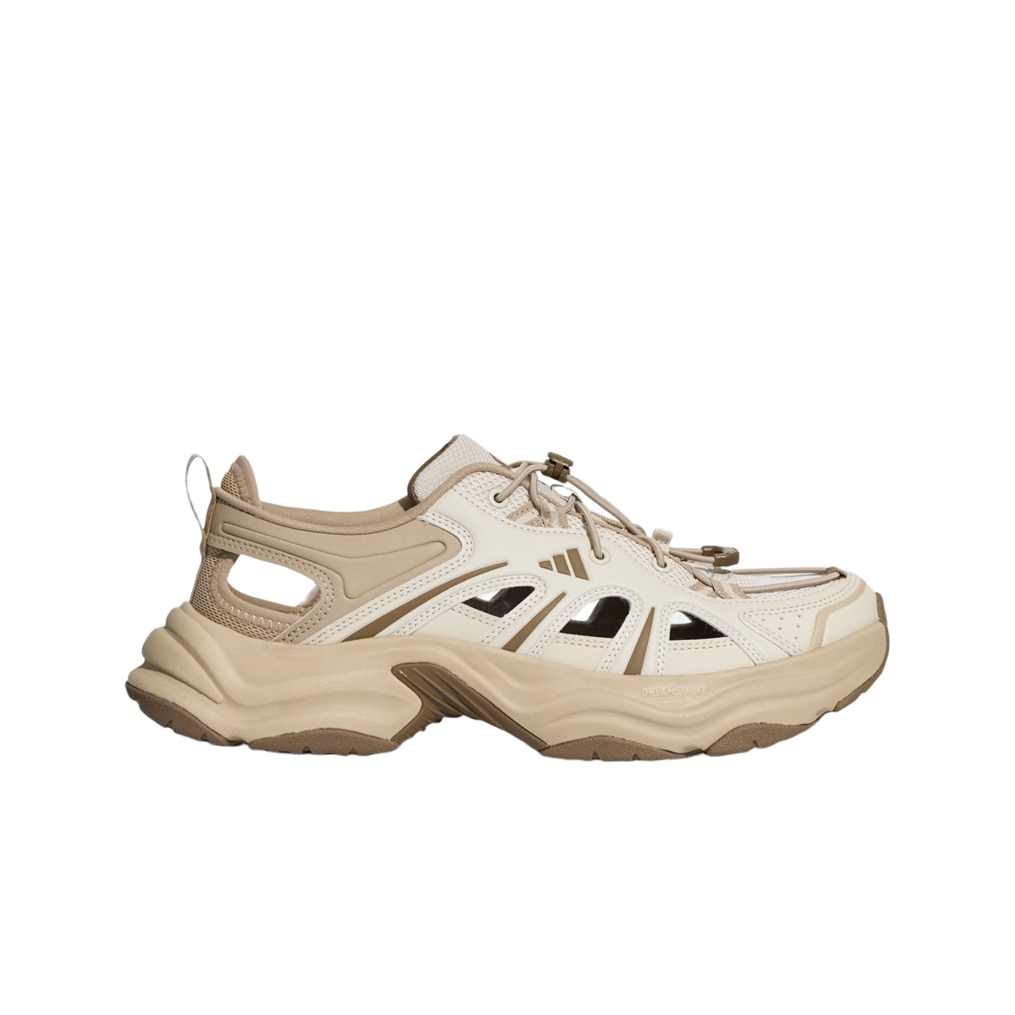KH6917 Adidas XLG Fin Pulse Sandal Alumina Clay Brown