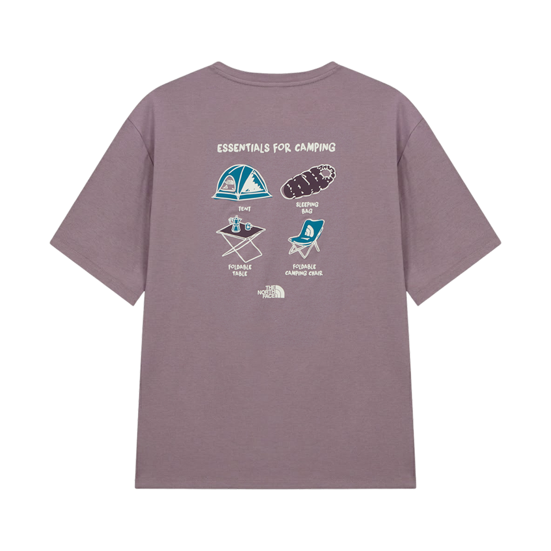 NT7US24B The North Face Campholic S/S R/T-Shirt Grayish Lilac - 26SS