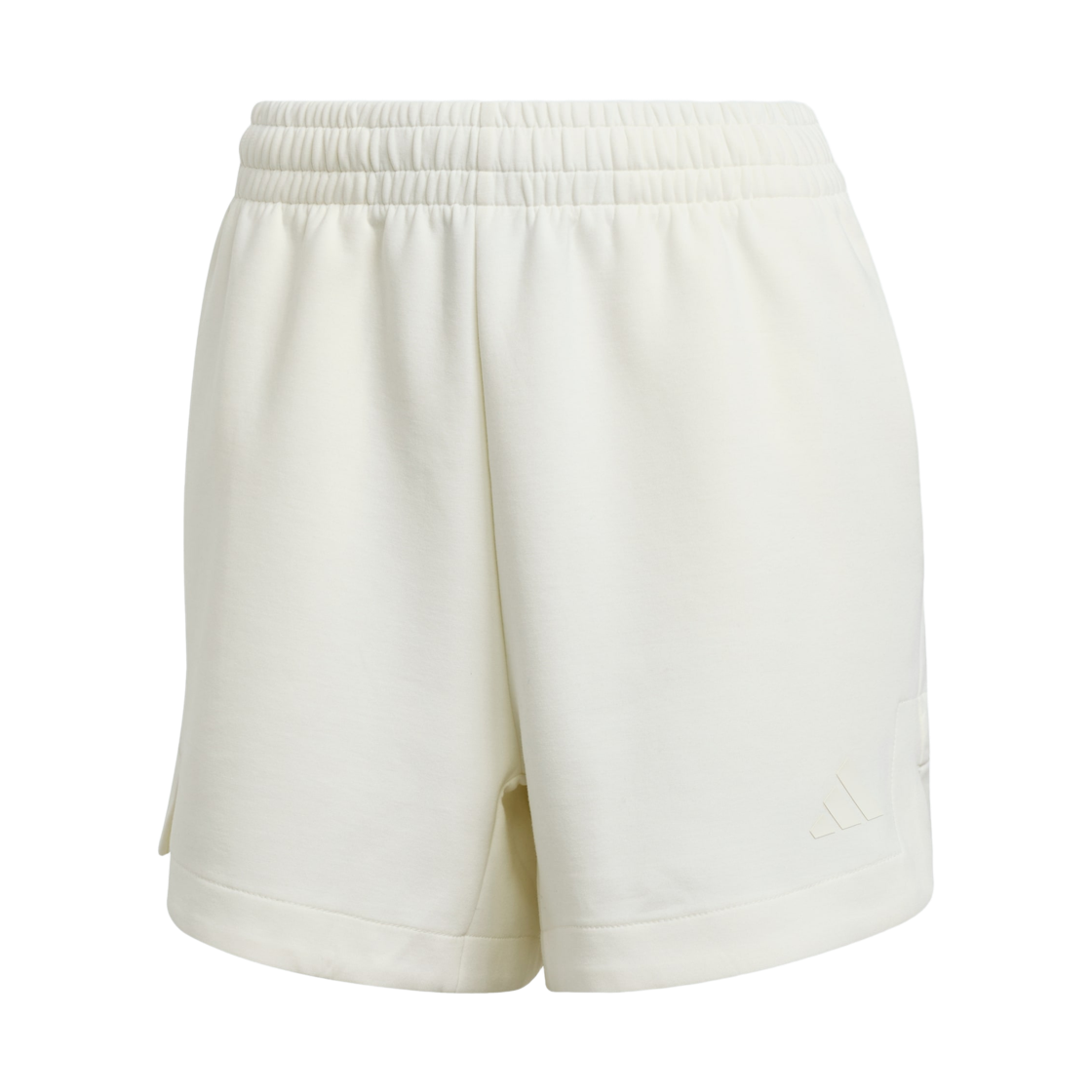 JV9876 (W) Adidas Soft Lux Loose Shorts Off White - KR Sizing