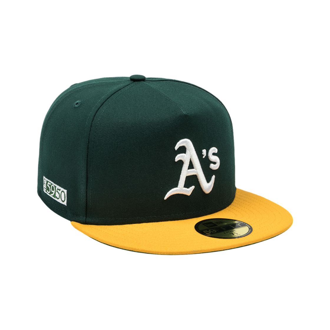 뉴에라 59피프티 데이 MLB 오클랜드 애슬레틱스 A프레임 피티드캡 다크 그린(New Era 59Fifty Day MLB Oakland Athletics A-Frame Fitted Cap Dark Green) - 2