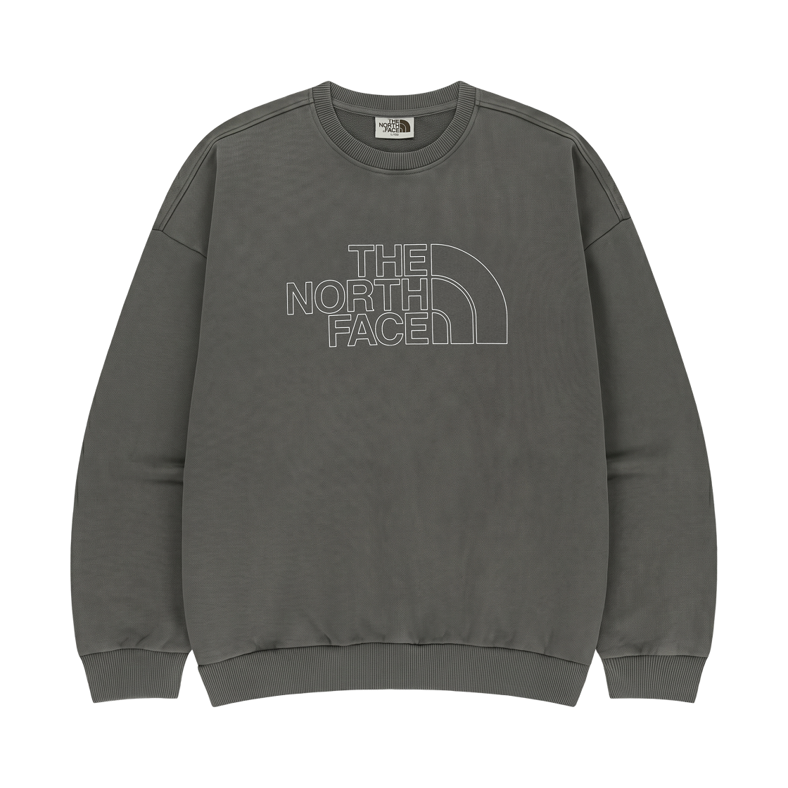 NM5MS50J The North Face White Label Sunfold Sweatshirts Charcoal Grey - 26SS