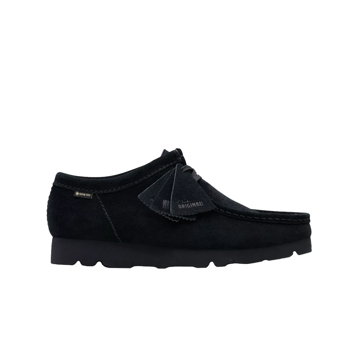 클락스 왈라비 고어텍스 블랙 스웨이드 - 26SS(Clarks Wallabee GTX Black Suede - 26SS)