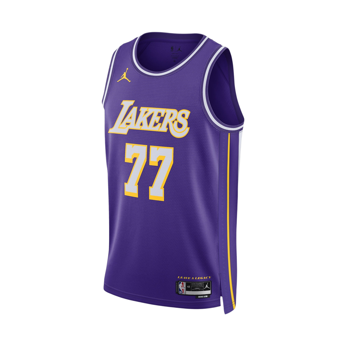 HM4877-506 Jordan Los Angeles Lakers 2025/26 Statement Edition Dri-Fit NBA Swingman Jersey Field Purple (HM4877-506) (Marking Ver.)