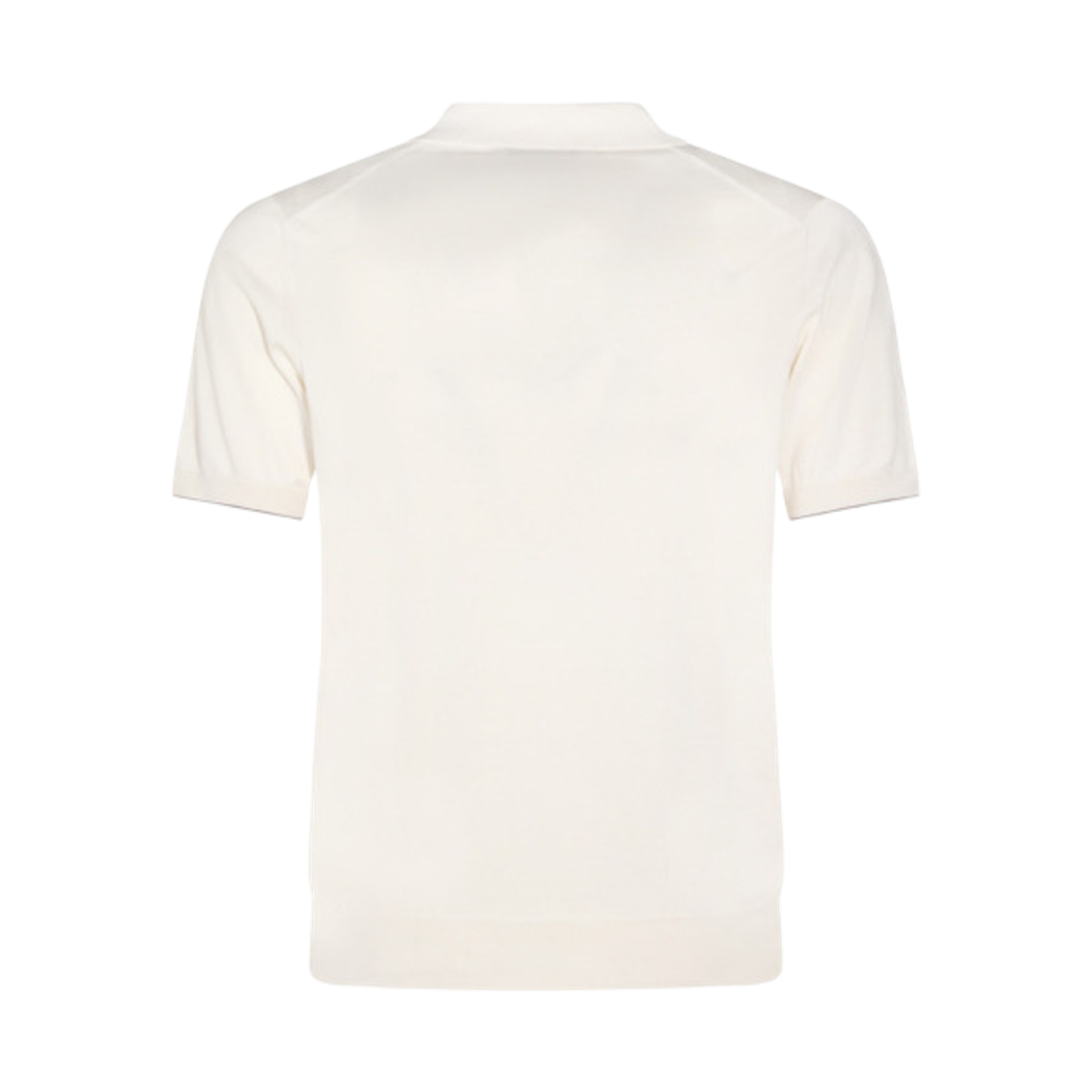 브루넬로 쿠치넬리 코튼 잉글리시 폴로 스웨터 아이보리(Brunello Cucinelli Cotton English Polo Sweater Ivory) - 2