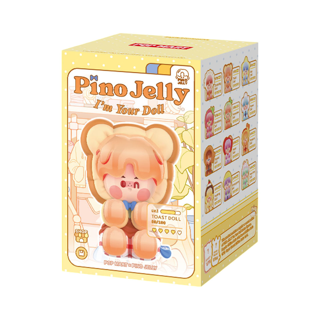 - Pop Mart Pino Jelly I'm Your Doll Series Figures Sealed Case (1 Blind Box)