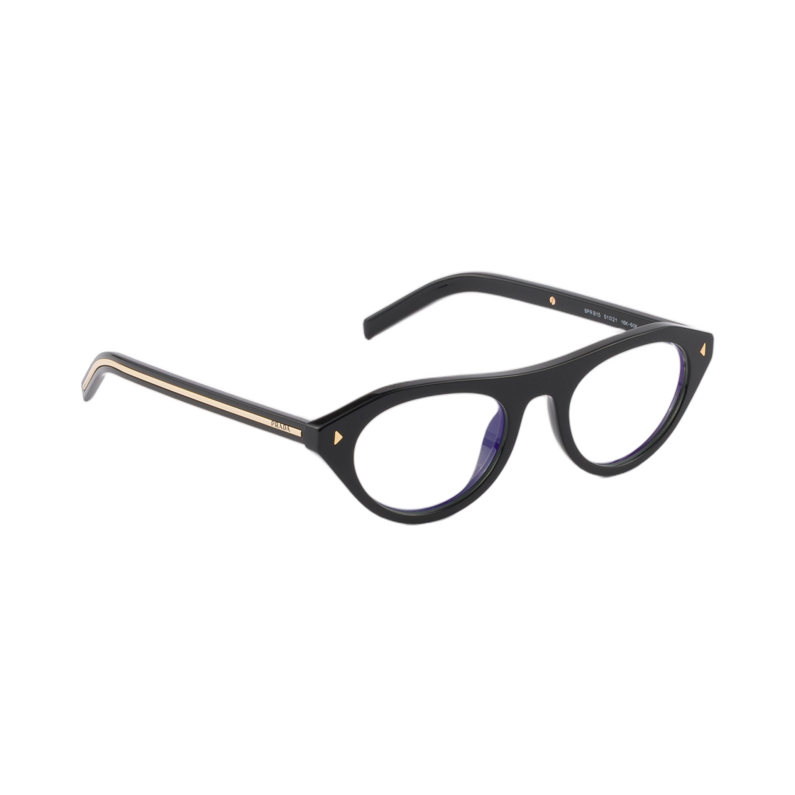 프라다 선글라스 아이코닉 메탈 플라크 크리스탈 렌즈(Prada Sunglasses with The Iconic Metal Plaque Crystal Lenses) - 2