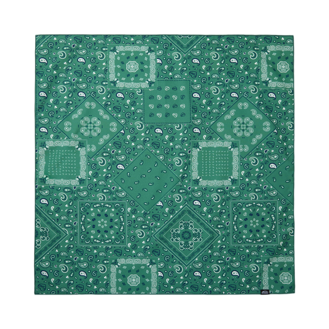 - Emis Paisley Scarf Green