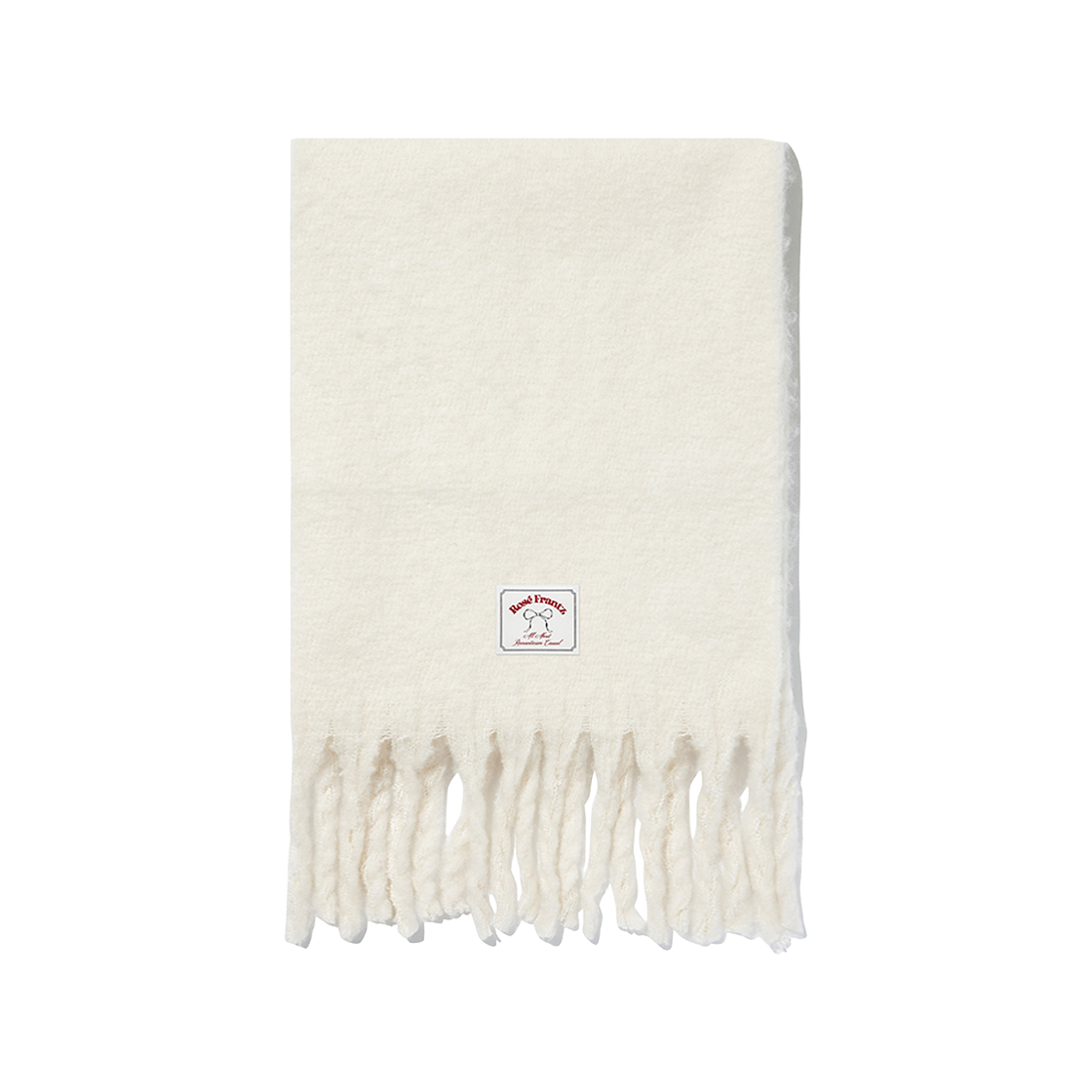 RS23SSC101IVR Rosefrantz Wide Long Muffler [Ivory]