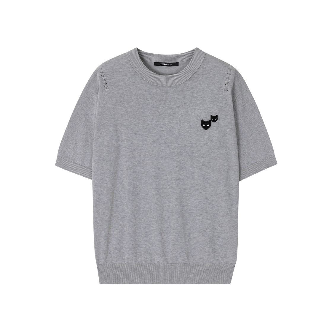 SI3KT881LG SONGZIO ZZERO Twin Panther Half Knit Light Grey