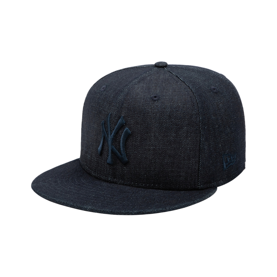14737591 New Era MLB New York Yankees Denim Fitted Cap Indigo Denim