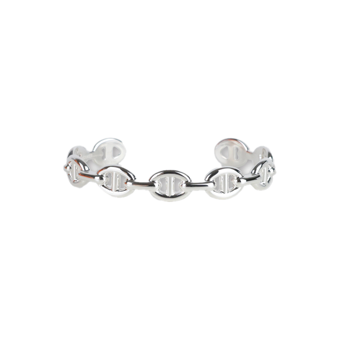 ITVRK3AOMILW Hermes Chandal Chain Bangle Bracelet ST H109509B