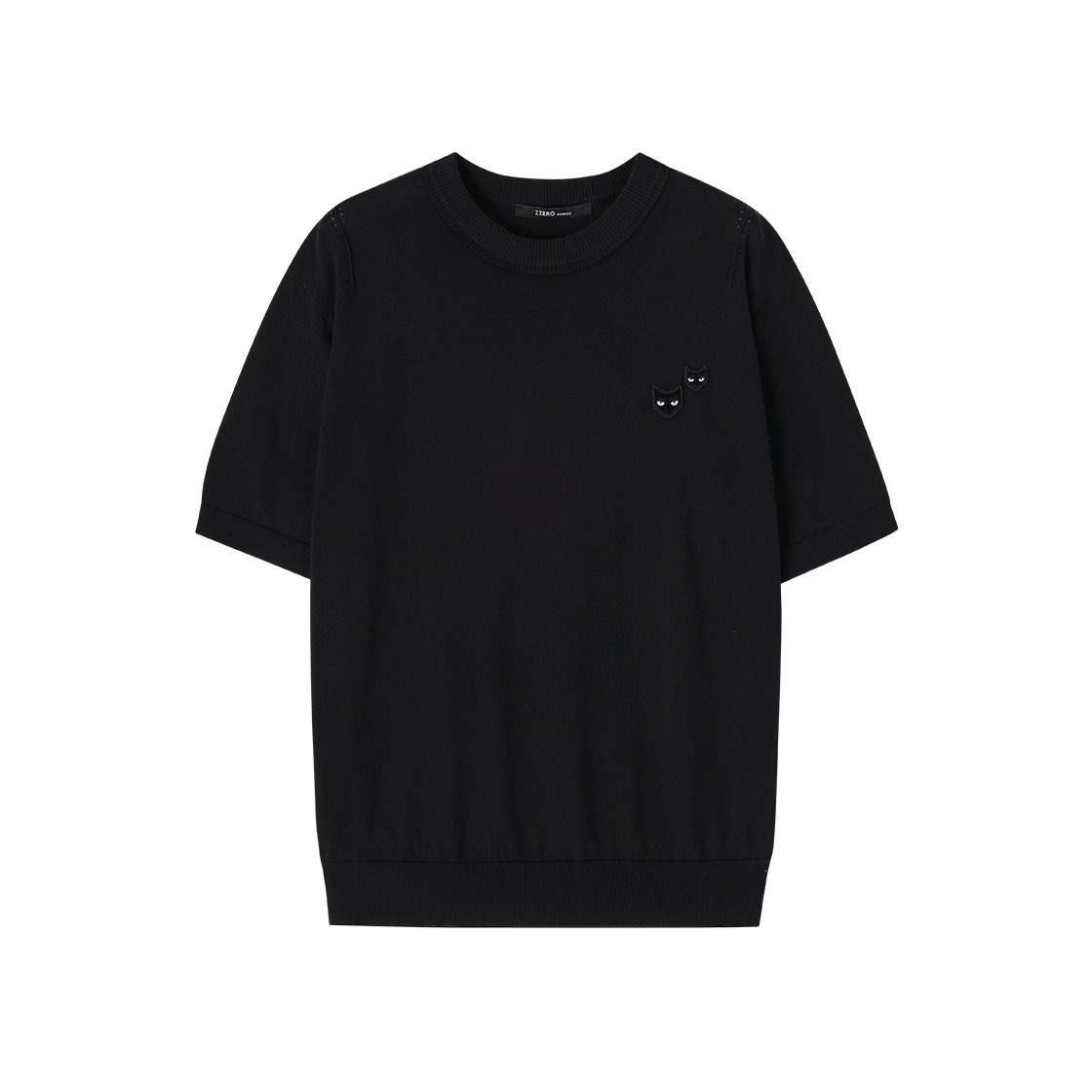 송지오 지제로 트윈 팬서 하프 니트 블랙(SONGZIO ZZERO Twin Panther Half Knit Black) - 1