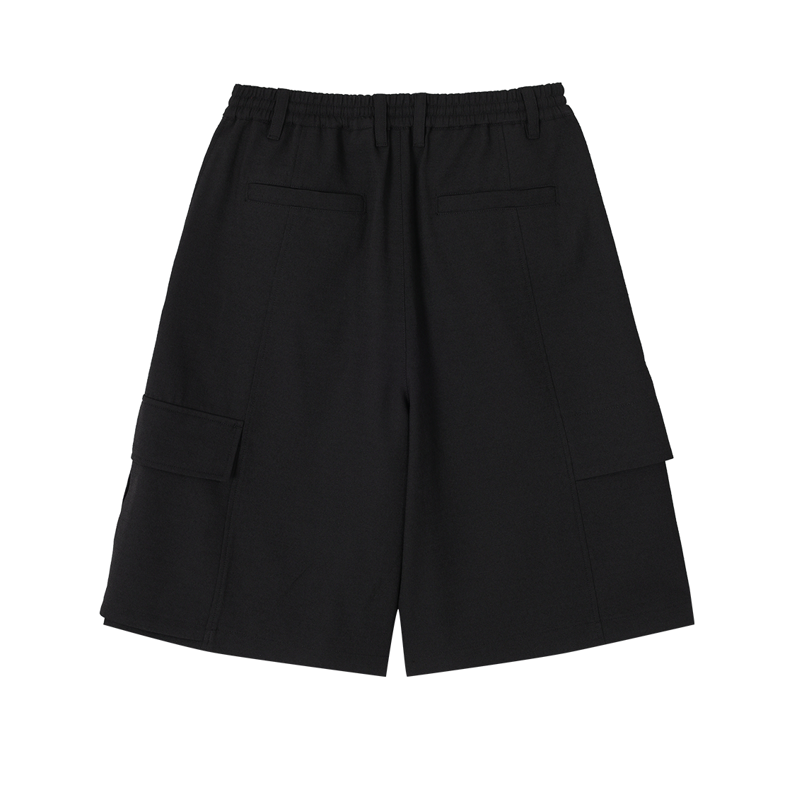 송지오 옴므 시그니처 버뮤다 팬츠 블랙(SONGZIO HOMME Signature Bermuda Pants Black) - 2