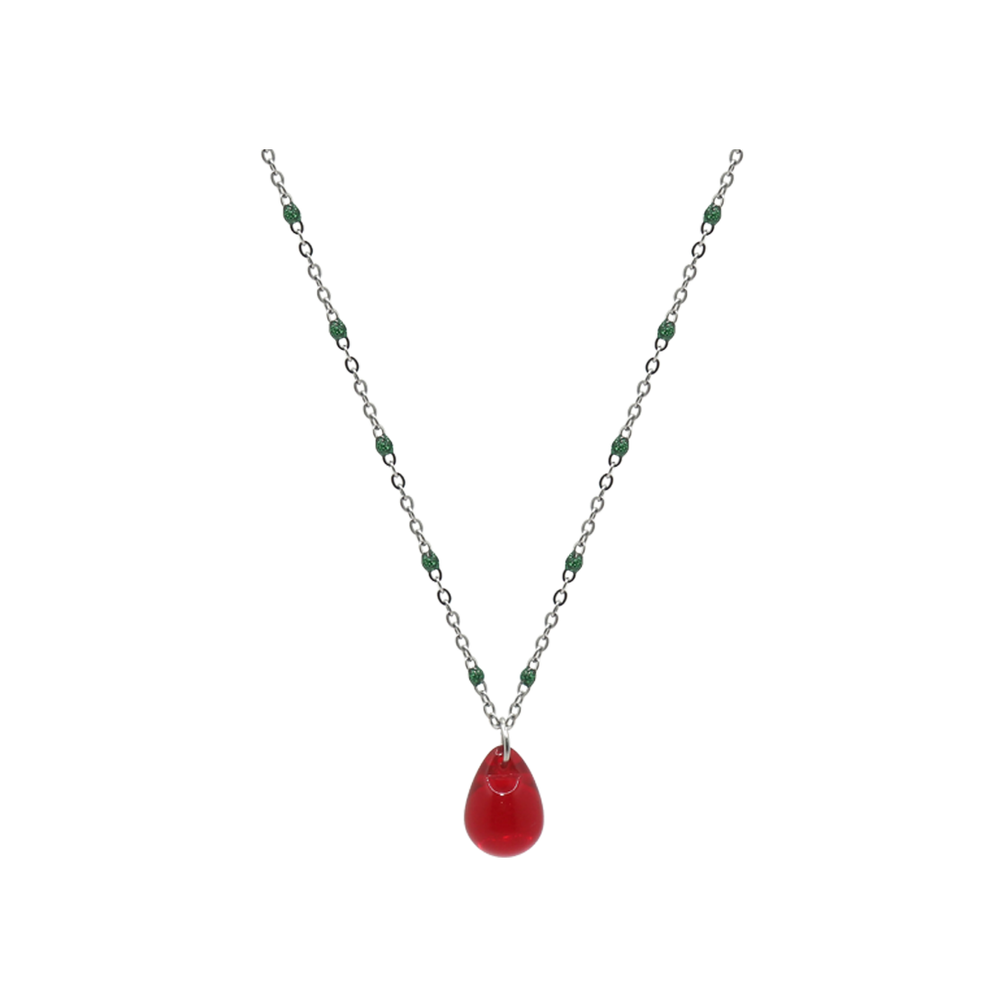 글리밉 베리 드롭 넥클리스(Gleameep Berry Drop Necklace)