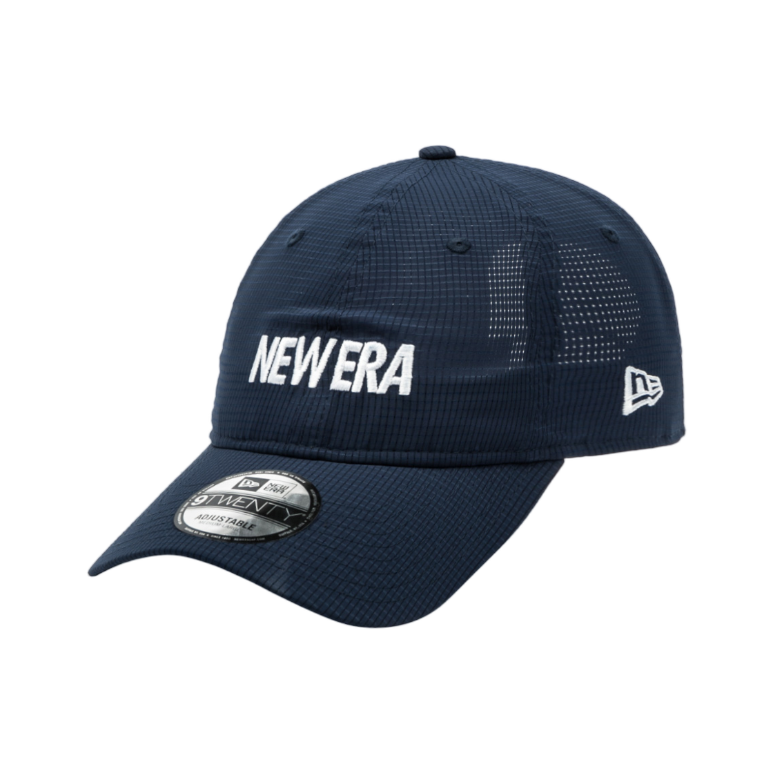 14667640 New Era Dot Air Wordmark Drawcord Strap Unstructured Ball Cap Navy