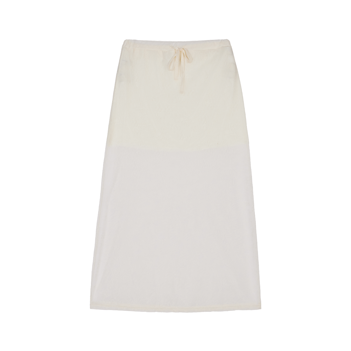 로제프란츠 레이스 로우라이즈 롱 스커트 크림(Rosefrantz Lace Lowrise Long Skirt [Cream]) - 1