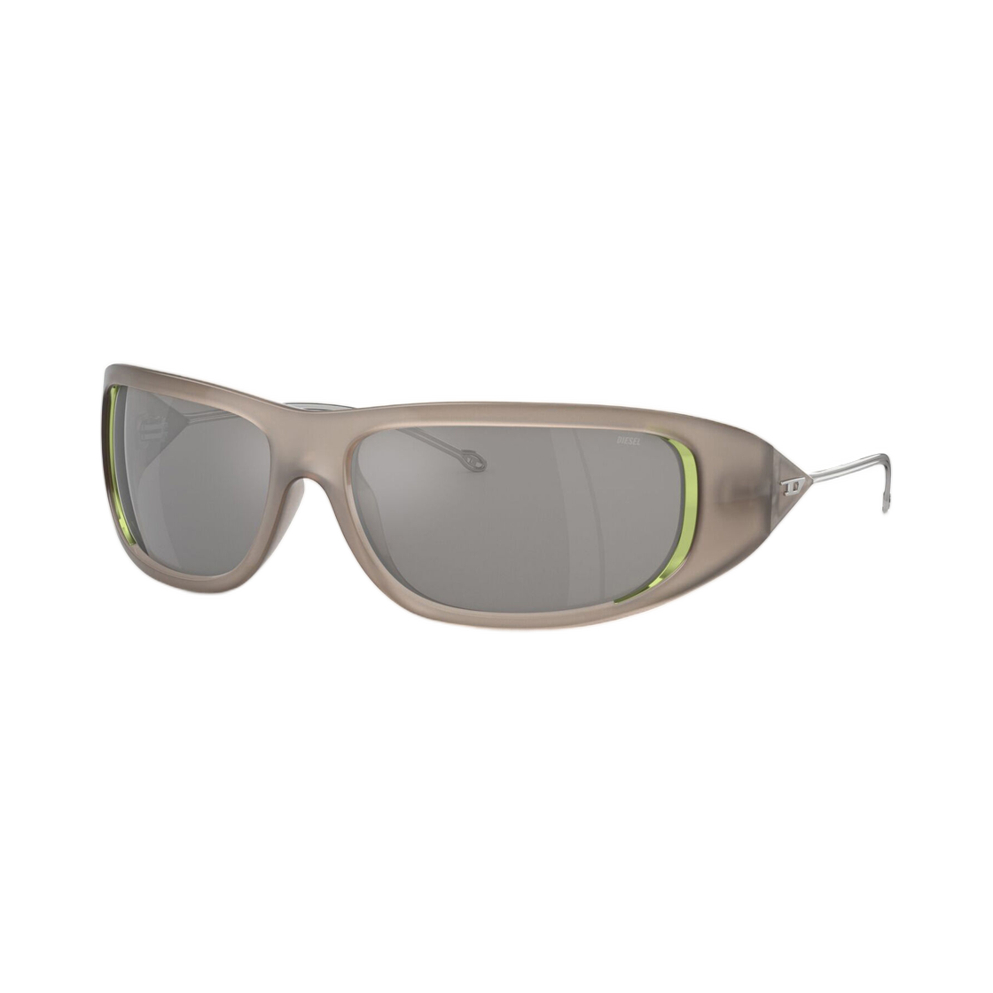 디젤 랩어라운드 스타일 선글라스 그레이(Diesel Wraparound Style Sunglasses Grey) - 2