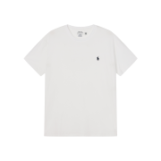 [10%적립] Polo Ralph Lauren Classic Fit Jersey Crewneck T-Shirt White - 26SS