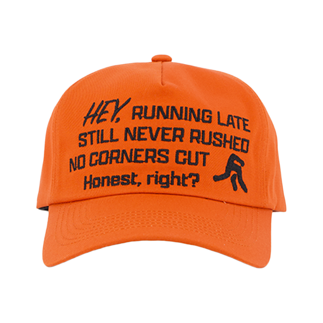 더블래버레토리 헤이 어니스트 5 패널 캡 오렌지(DOUBLELABORATORY Hey, honest 5 Panel Cap Orange)